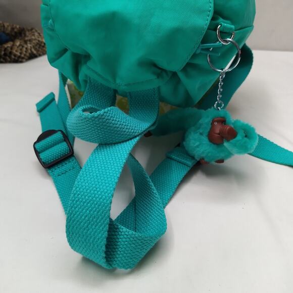 Kipling Fundamental X-Small Turquoise Nylon Zipper Backpack main image 14